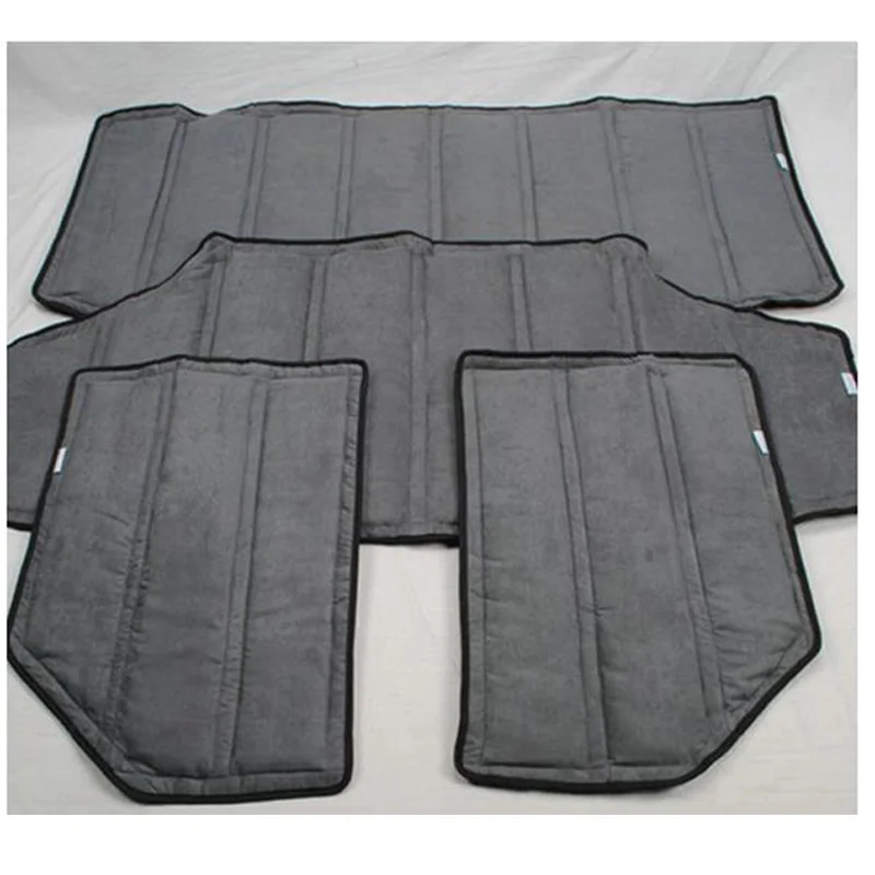 A Set of Hard Top Insulation kit Sound Deadener for Jeep Wrangler JK
