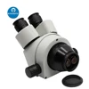 Microscopio Trinocular Focal 3.5X-90X, cabeza de microscopio estéreo con Zoom + lente auxiliar 0.5X 2.0X para reparación de soldadura PCB de teléfono ► Foto 3/6