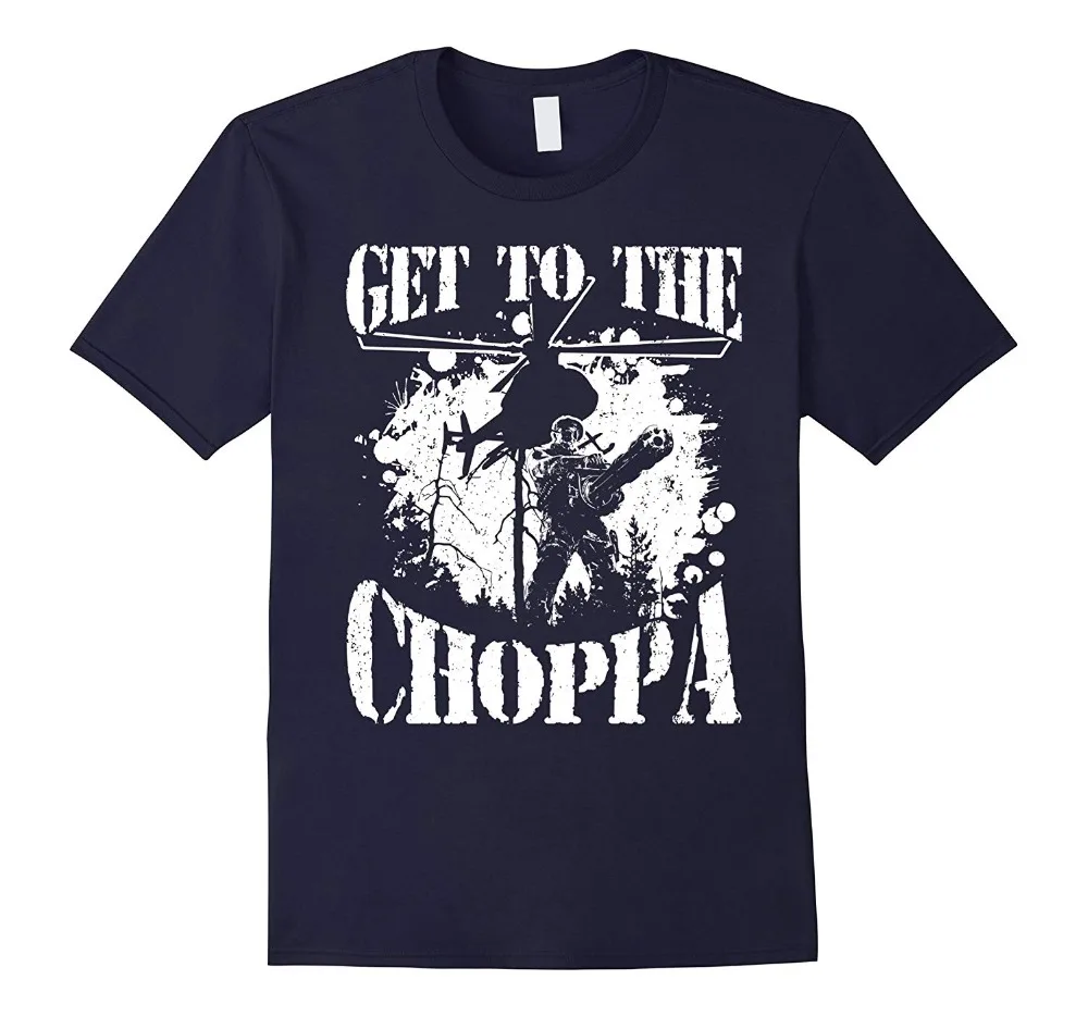 Футболка для мужчин и женщин Choppa новинка 2019 мужские забавные модные классические