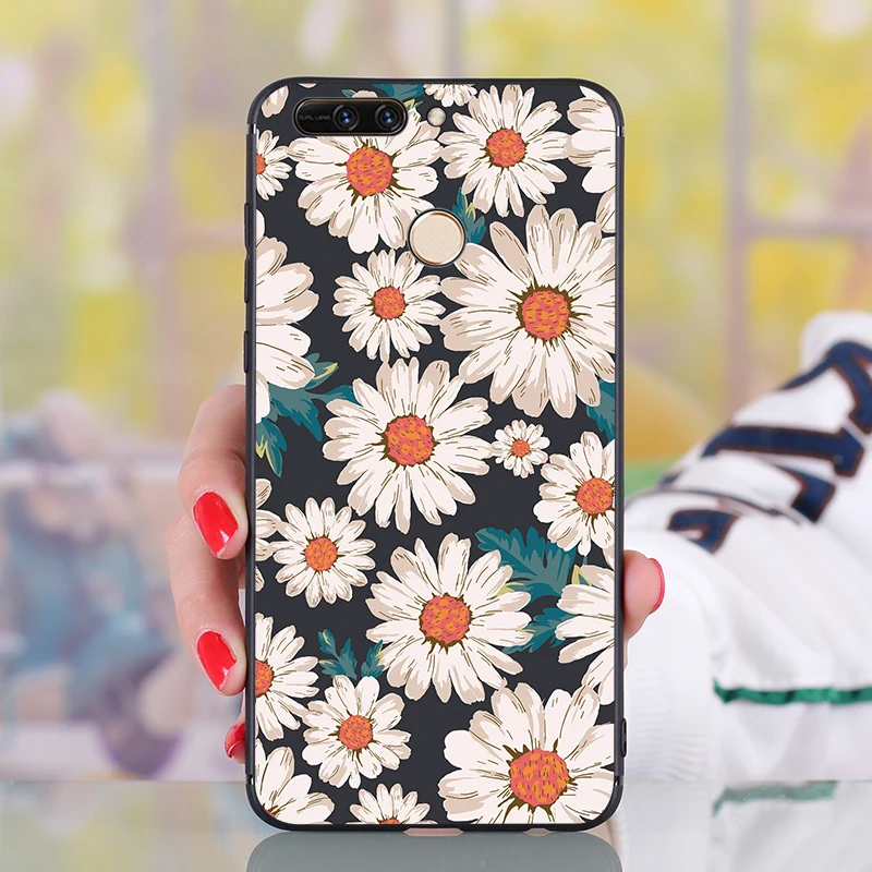 

Hot Silicone Soft TPU fashion Case For Huawei honor 8 9 lite view 10 7c High Quality For honor 7X 6X 6A mate 9 8pro Cover Cases