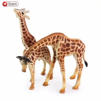 

Wiben Classic Wild African Simulation Animals Giraffe Solid PVC Model Action & Toy Figures For Kid Birthday Gift