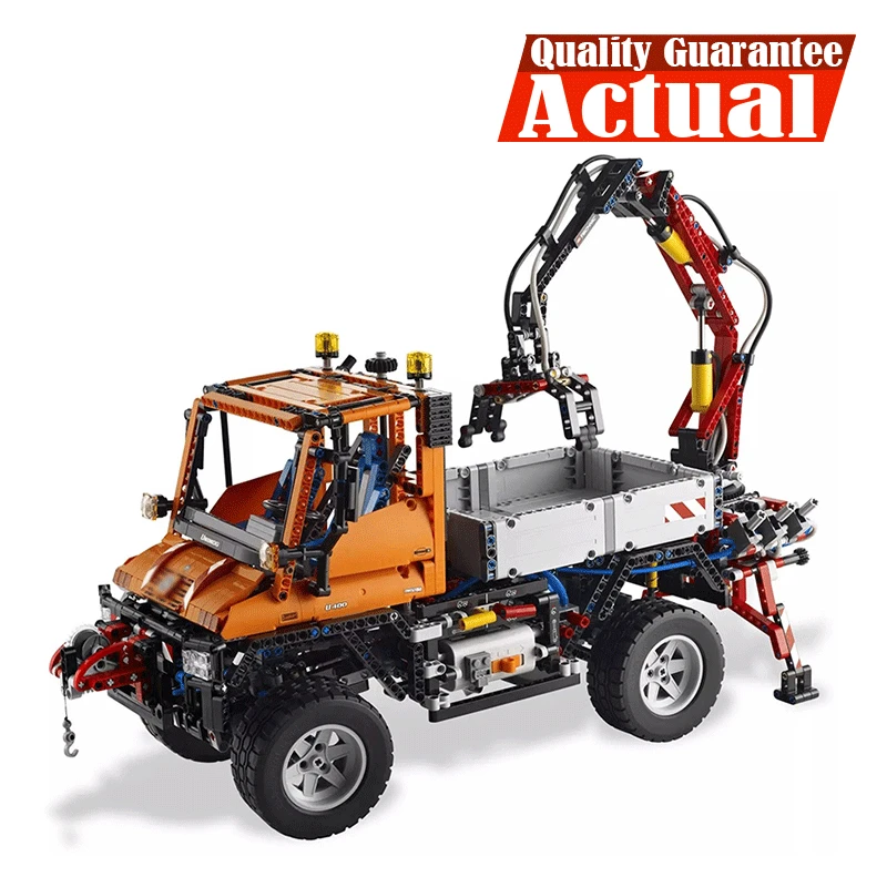 

LEPIN 20019 Unimog U 400 Technic Model Building Blocks Bricks Toys DIY For Kids Model 2088PCS Compatible with legoINGly 8110