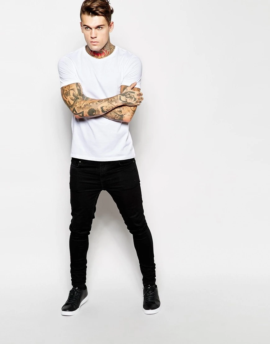 plain muscle fit t shirts