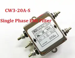 20A CW3-20A-S Мощность фильтр EMI AC 115 В/250 В