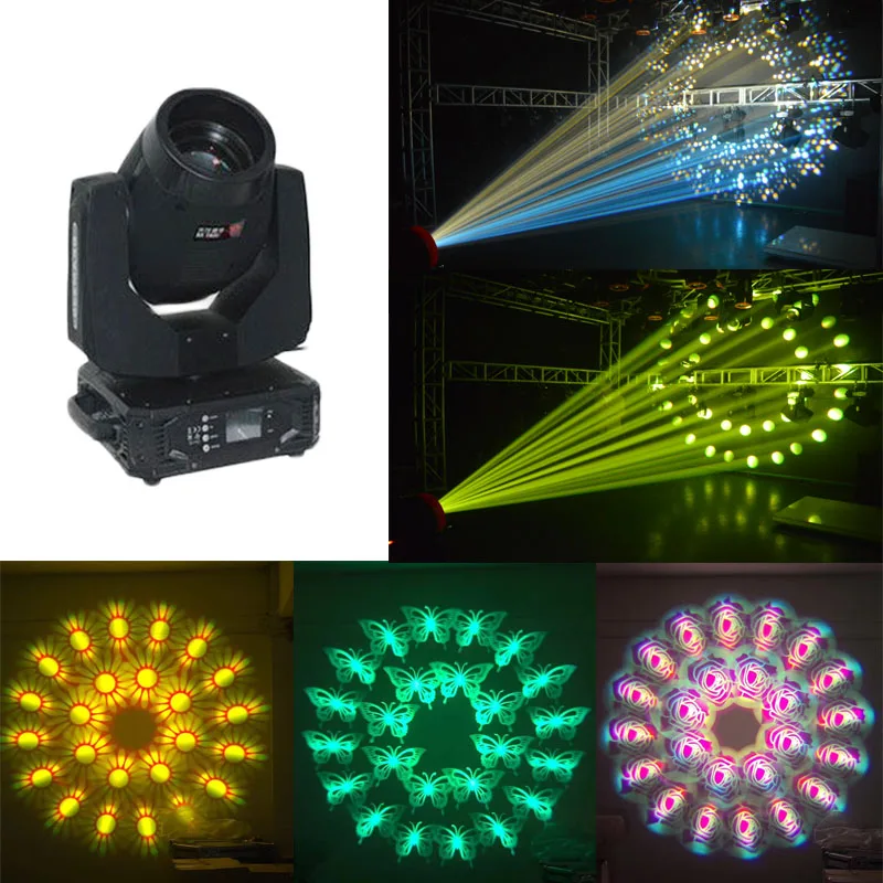 Raibow Effect 10R 3в1 260 Вт движущаяся голова луч света с 7 шт. вращающиеся стеклянные Gobos и