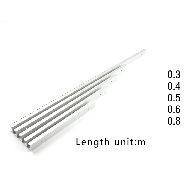 1 комплект 0 3 м 0.8mT Slot T Track Miter Stop алюминиевый сплав для деревообработки инструмент