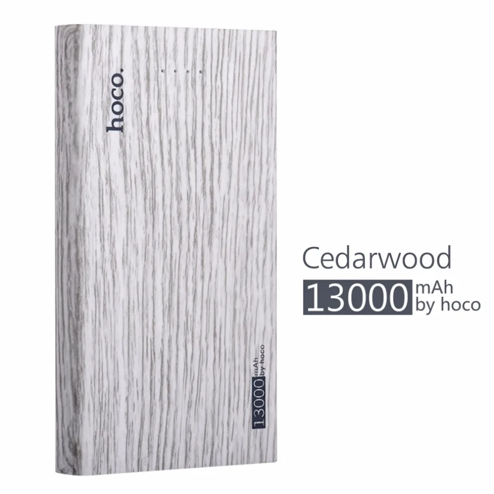imágenes para HOCO 13000 mAh ultra-delgada Cargador Rápido de Batería Externa PowerBank banco de la Energía Del Teléfono Móvil de madera de impresión banco pover para Teléfono inteligente imágenes para HOCO 13000 mAh ultra-delgada Cargador Rápido de Batería Externa PowerBank banco de la Energía Del Teléfono Móvil de madera de impresión banco pover para Teléfono inteligente