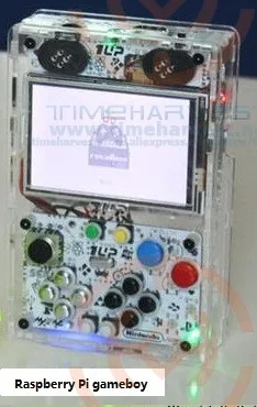 Карманный игровой мини-автомат 3,5 дюймов HD ips lcd Raspberry Pi 3+ 32G карточная система Recalbox ему нужно заказать и доступен в течение 20 дней - Цвет: Белый