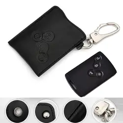 

Car styling Smart Genuine Leather Auto Key Cover For Renault Koleos Logan Fluence Kangoo Scenic Latitude Megane Hatchback 064