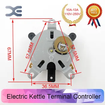 

New Kettle Thermostat Unused Spare Parts T125 13A 110-250V NC Terminal Controller for Electric Kettle EK1705 Made in china