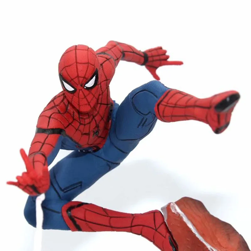 Фигурка Человека паука Marvel Avengers ПВХ экшн фигурка 24 см|Игровые фигурки и