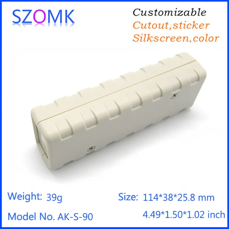 plastic enclosure for electronics control box szomk diy enclosure junction box plastic housing small abs instrument enclosure distribution box black plastic box enclosure electronics case  (5).jpg