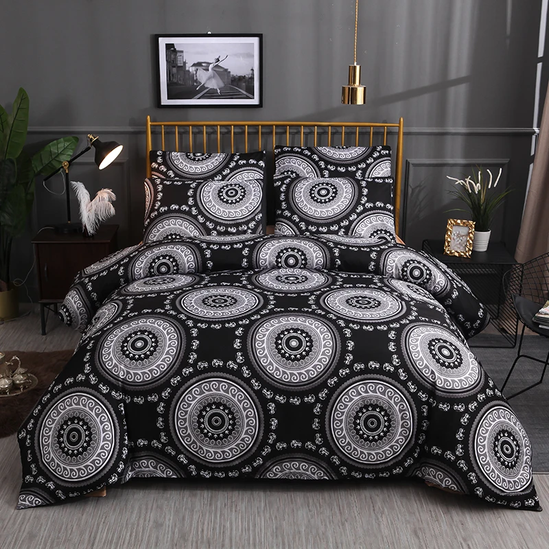 

Home Textiles Bedding Set Queen King Duvet Cover Bed Sheet Pillowcase Comforter Bedding Sets Bed Linen E