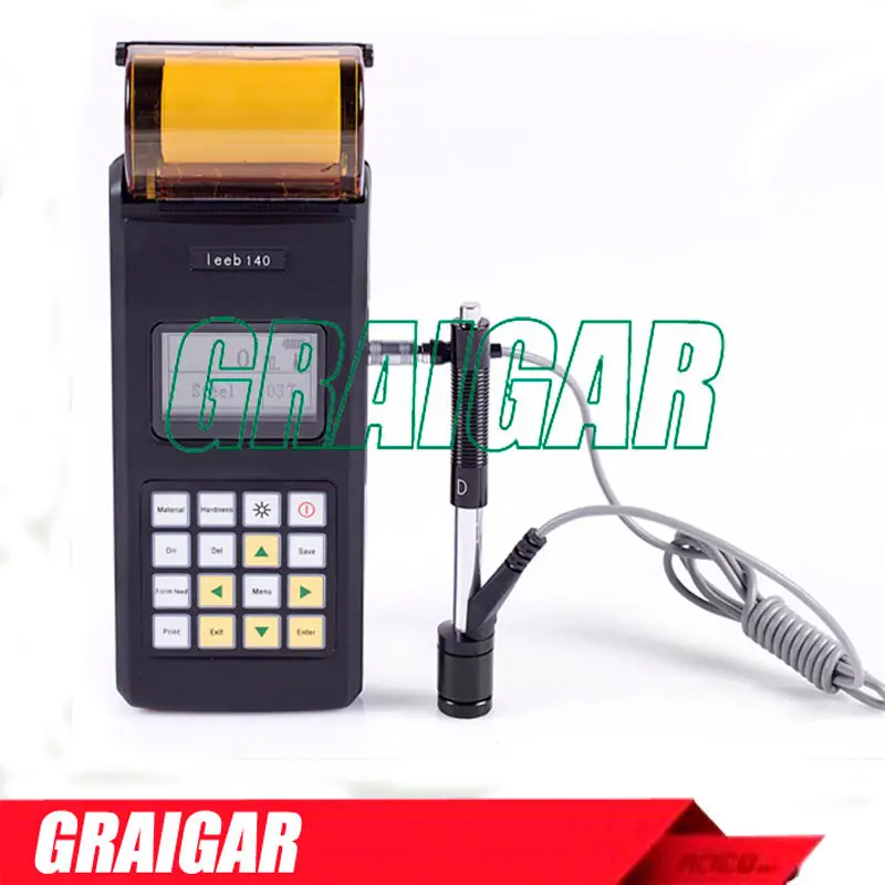 New Portable Digital Hardness Tester LEEB140 Hardness Meter LCD with