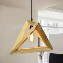 Modern pendant light Wood lamp restaurant bar coffee dining room hanging light fixture vintage indoor lighting pendant light wood aluminum lamp restaurant bar coffee dining room led hanging decoration light fixture