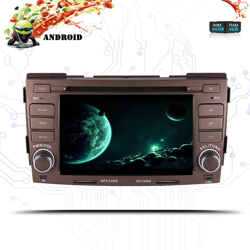 Android9.0 4G RAM 64G ROM для Hyundai Sonata 2008 2010 стерео автомобильное радио Аудио Видео DVD плеер