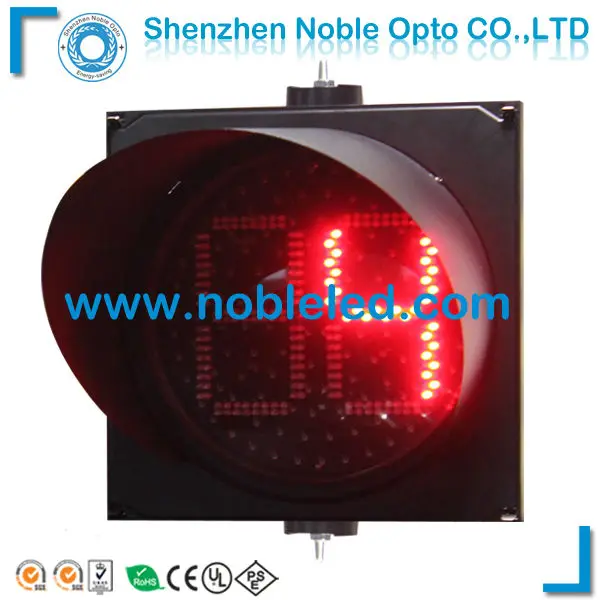 400mm LED 2 digital traffic light countdown timerin Traffic Light from