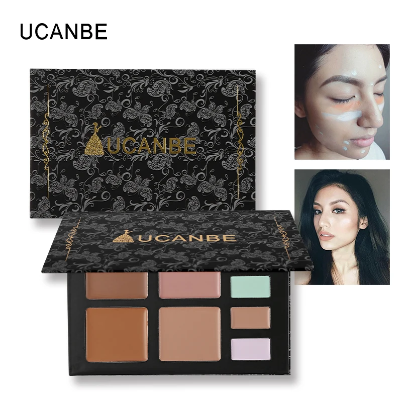 UCANBE бренд консилер палитра для макияжа отбеливающий полное покрытие контурный хайлайтер крем бронзатор основа косметика