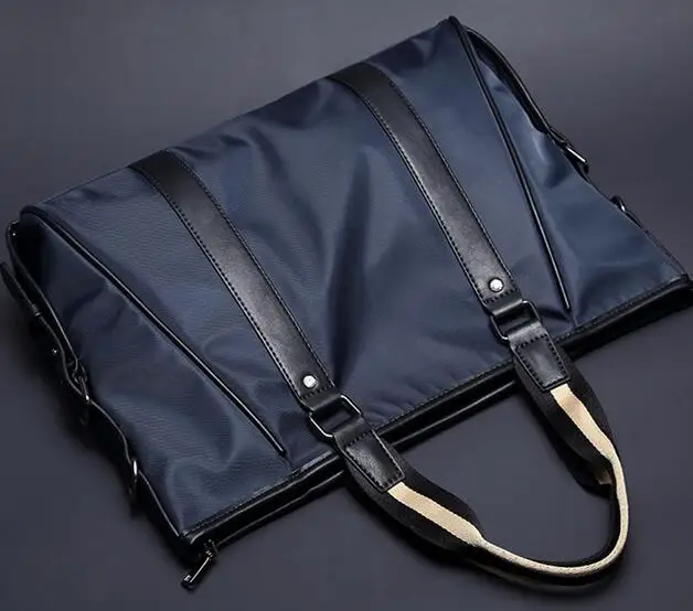Новая Корейская мужская сумка, деловая сумка через плечо, водонепроницаемый портфель для досуга