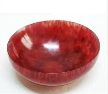 

collection Chinese Natural Jade Carved Beautiful Natural red Color Bowl.