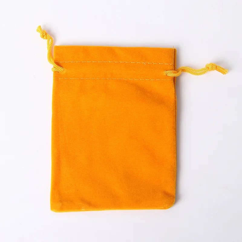 10x12 см бархатные мешочки на шнурках ювелирные подарочные сумки бандаж мешки на завязках, Рождественские Свадебные Подарочные сумки для дня рождения - Цвет: Orange