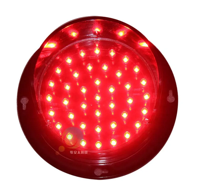 

DC12V customized 100mm PC housing Epistar LED red light traffic light lamp LED signal module