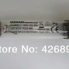 Лампа Ксеноновая OSRAM согласно этой G5 6 W UVC дезинфекционная лампа G6T5/RG3 6 Вт УФ-трубка
