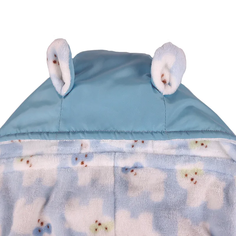 Baby Carrier Cloak Warm Cape Stroller Pram Cover Wind Rain Snow Proof with Velvet Lining Blanket Outdoor Necessary Autumn Winter