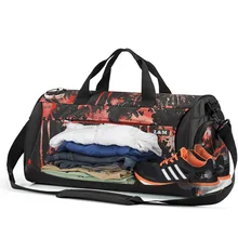 impecgear круглый вещевой сумки для занятий спортом, дорожная сумка для зала фитнеса сумка