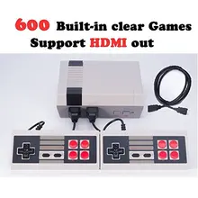 HD HDMI/AV Выход мини ТВ Ручной игровой консоли с 500 различных игр nes встроенный для 4 К ТВ PAL и NTSC