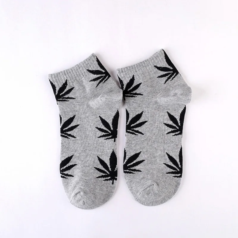 LNRRABC 1 пара, женские и мужские удобные хлопковые носки высокого качества, марихуана, лист кленового листа, повседневные длинные гольфы - Цвет: 6