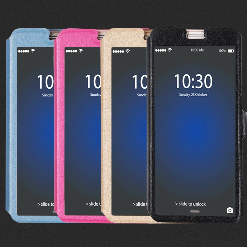Чехол с откидной крышкой и окном Для Doogee X5 Max X6 X9 Pro Mini F5 T6 Y6 прозрачный чехол для
