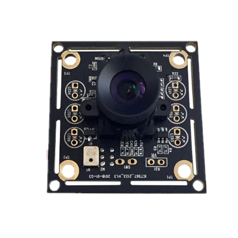 

2 Million 1080P USB Camera Module Wide Dynamic Face Recognition Anti-light Camera Module CCTV PCB Board with Audio