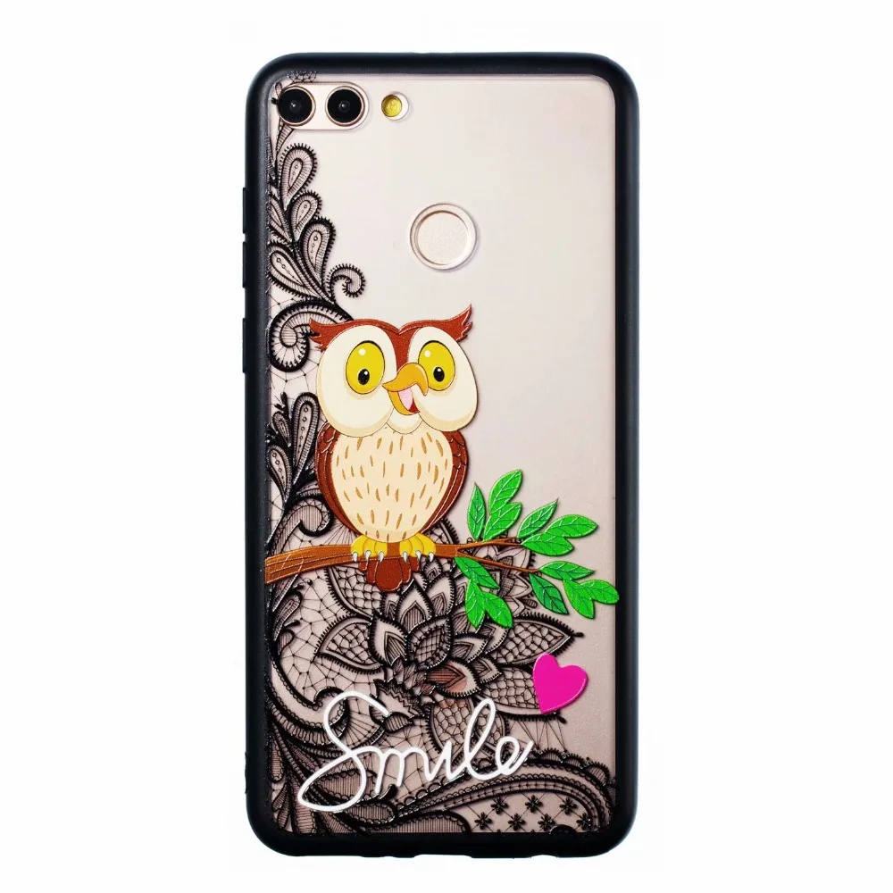 2019 New Arrive Transparent shockproof Case for Huawei y9 2018 Matte tpu+pc cellphone case y5 y6 cover coque |