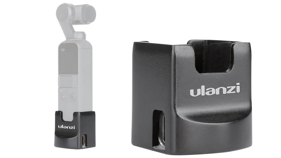 Для DJI Osmo карманные аксессуары ручной Gimbal База w 1/4 винт usb type-C зарядный порт для Ulanzi OP-2 Адаптер штатива