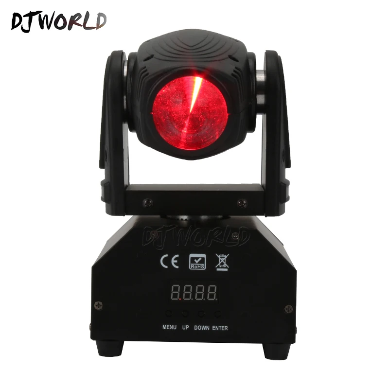 DJworld LED Spotlight With DMX512 10W RGBW LED Business Lights with Professional for Party KTV Disco DJ Party Club Dance Floor