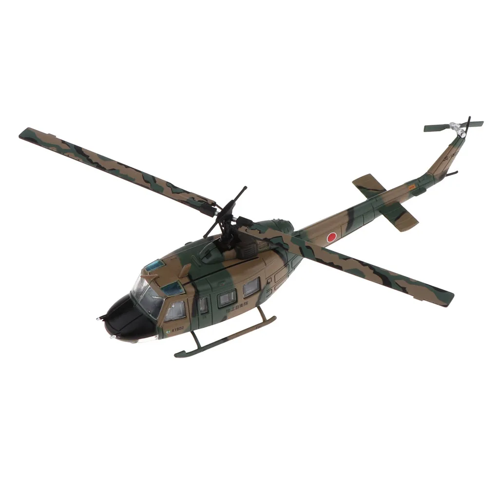 14106 UH-1 Iroquois/Hue Helicopter Military Model Kids Adults Toys Collections 