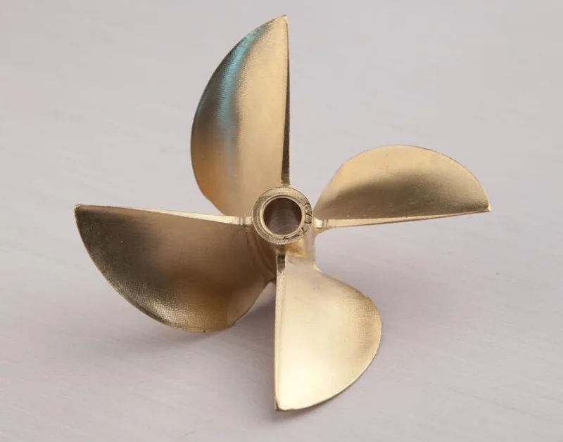 

1PC CNC Propellers Four-Leaf Props Copper Paddles P Series 6717 Four-blade Paddle FSR-OX for RC Gasoline Boat Model Accessories