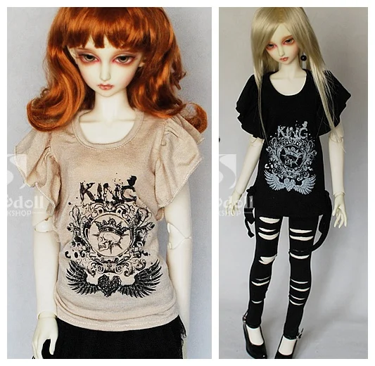 1/3 весы BJD аксессуары футболка Кукла Одежда для BJD/SD. Не включены куклы обувь парик