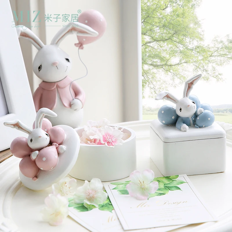 Miz 1 Piece Cute Rabbit Storage Box for Toys Organizer Desk Accessory