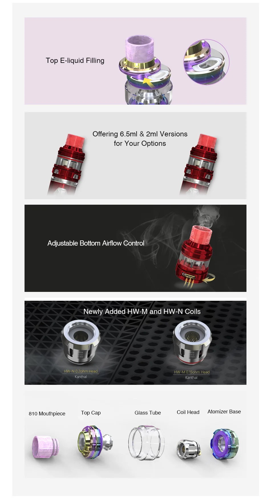 Eleaf ELLO Duro Atomizer 2ml/6.5ml