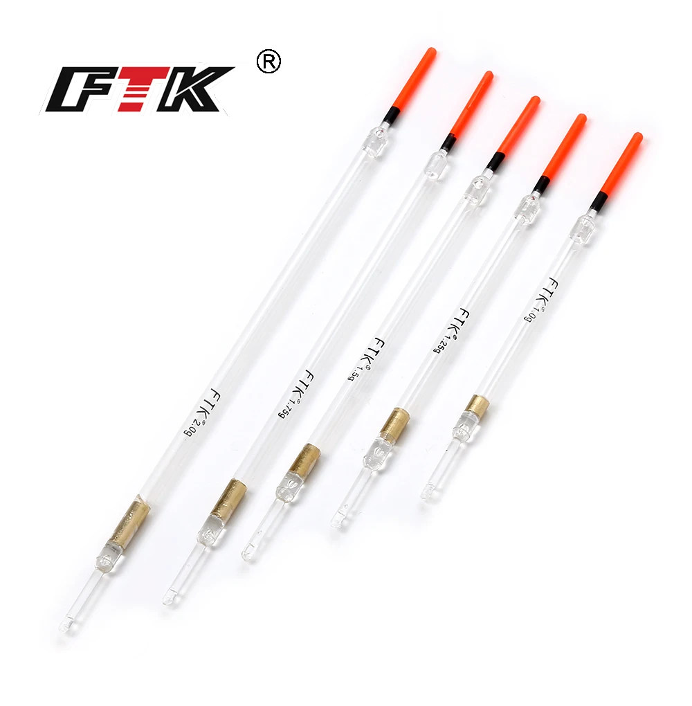 10 шт./лот нейлоновый пластиковый поплавок FTK 1 0 г/1 25 5 75 г/2 г|Рыболовный поплавок| |