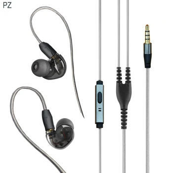 

Tinger C40 earphone and headphone with micophone upgrade mmcx cable for shure se215 se535 se846 vs xiaomi hybrid pro earphone