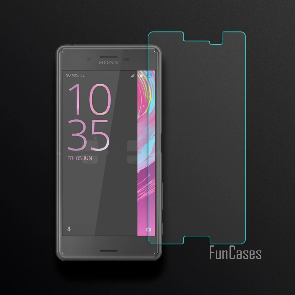 

2.5D Curved Edge Screen For Sony Xperia X Performance / Dual F8132 Tempered Glass For Sony X Performance Screen Protector Film