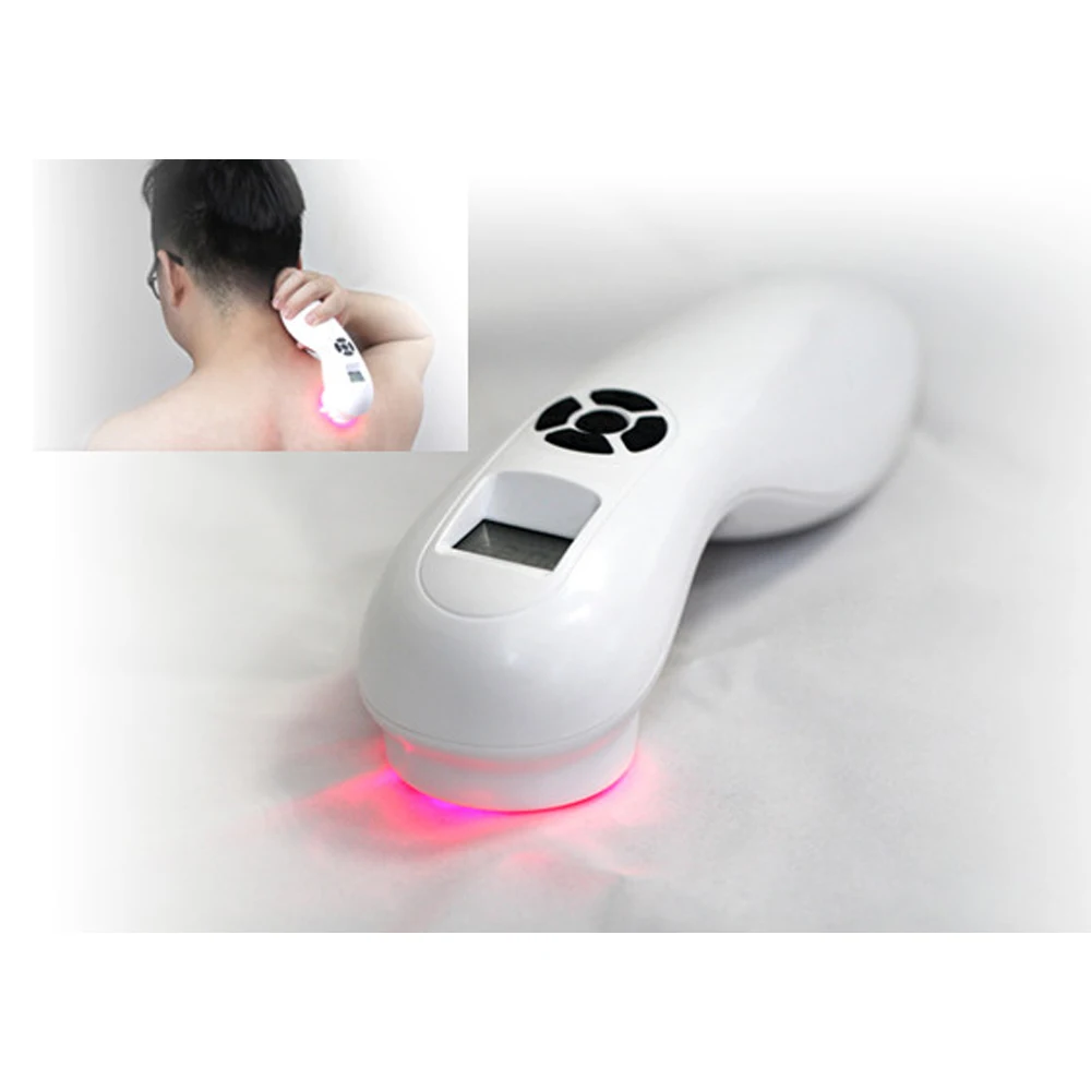 

NEW Handheld 650nm and 808nm Low level Cold LASER THERAPY BODY PAIN Reliever, SPORTS INJURIES BURNS LLLT Home Use Physiotherapy