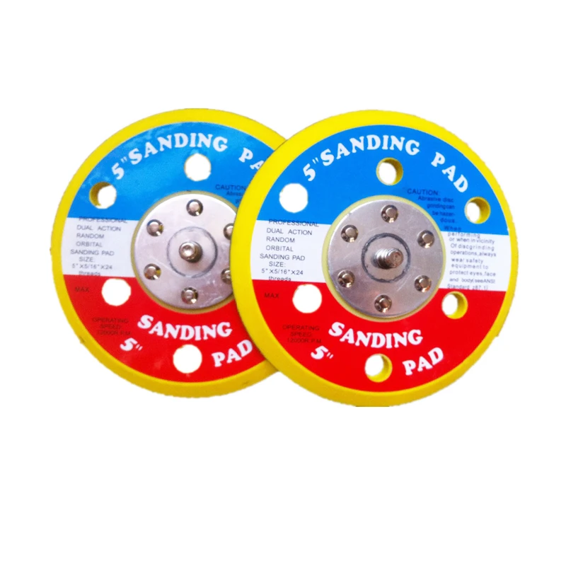 Pneumatic Air Sanding Pads Polishing Buffing Disc Grinding Wheel Sander Machine Accessory