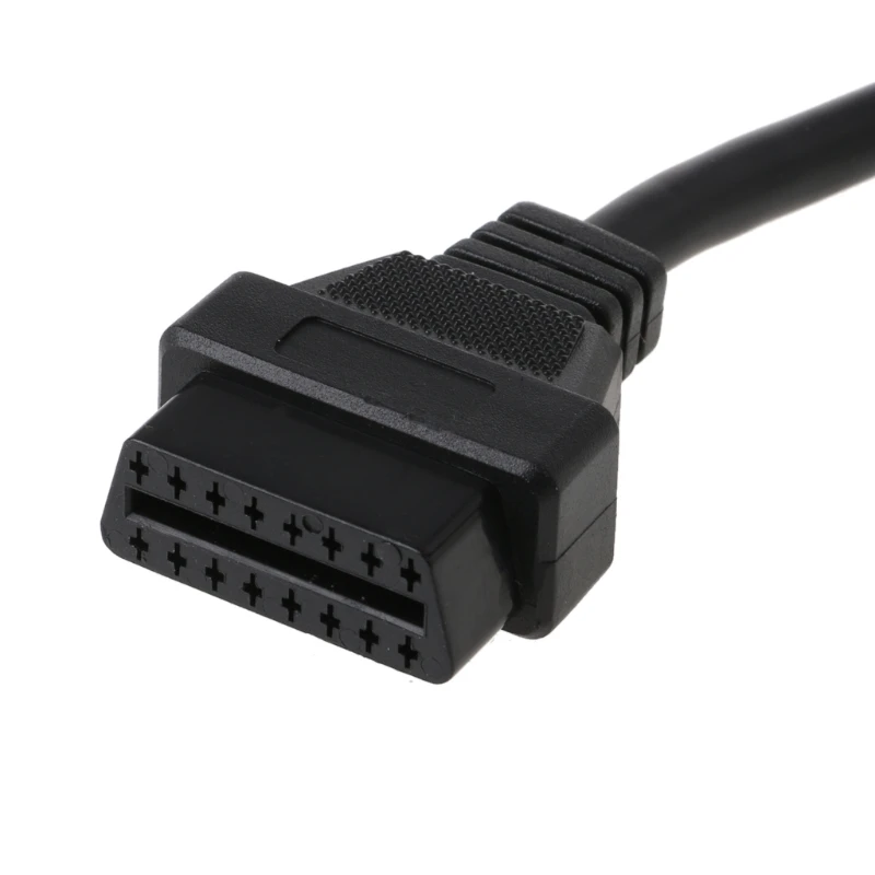 Авто J1939 Deutsch 9 Pin к OBD2 OBD 16 контактный кабель для грузовиков Diagnistic соединительный с