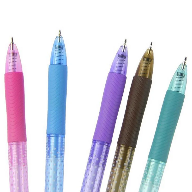 5 шт. шариковая ручка с рисунком в горошек 0 мм 4 цвета|ballpoint pen|pattern penpen pattern |