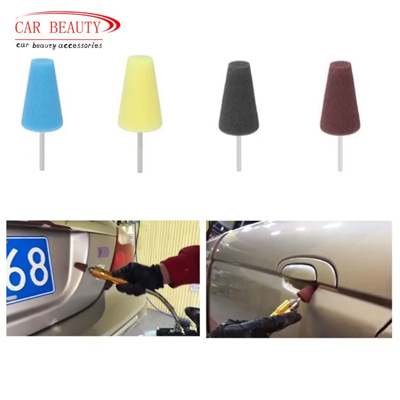 

1/4Pcs Polishing Pad Multifunctional Fine Sponge Cone Polishing Foam Pad Sponge For Car Polisher Pulidora Auto