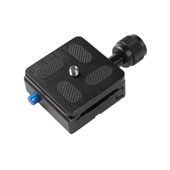 

Camera Tripod 1/4 Quick Release QR Plate Clamp Adapter Mount 50mm for Camera Tripod Ball Head